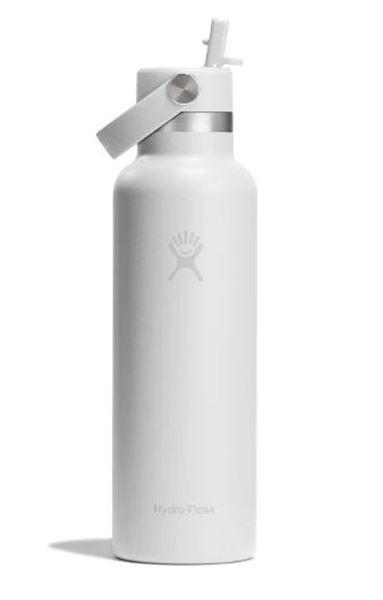 Picture of 21Oz Standard Mouth with Flex Straw Cap White